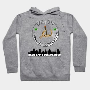 Crab City Cannabis Concession Hoodie